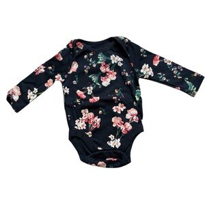 🌟5 for $25🌟 Old Navy Floral Long Sleeve Baby Onesie